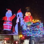 drive by christmas parade float