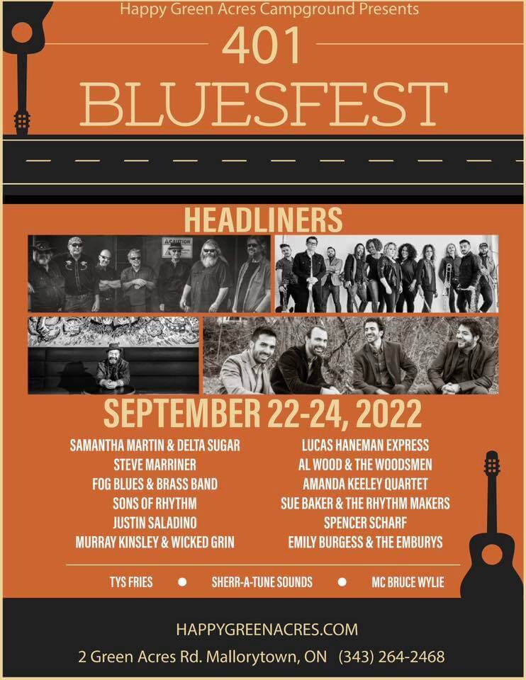 401 Bluesfest poster