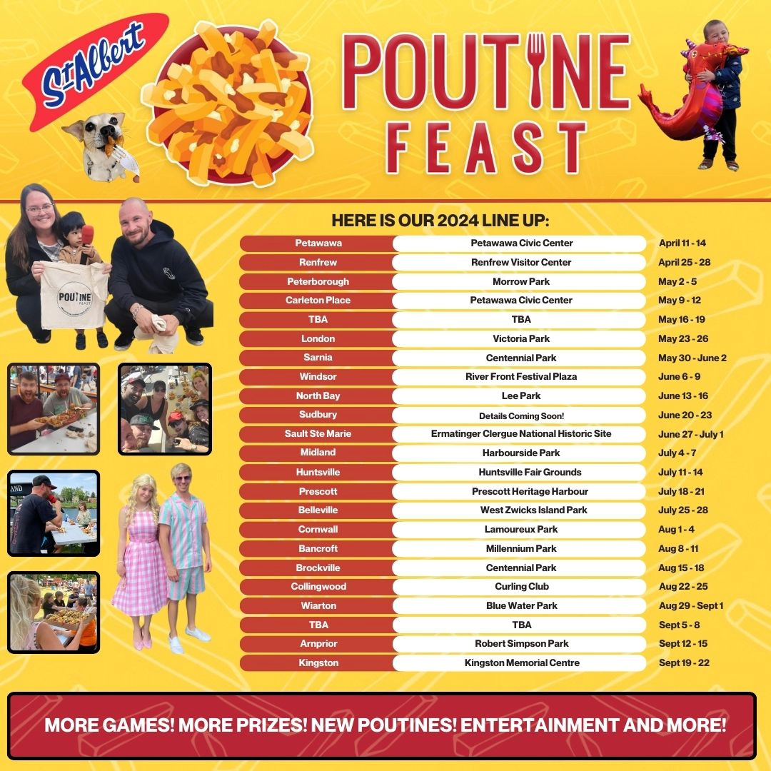 poutine feast poster