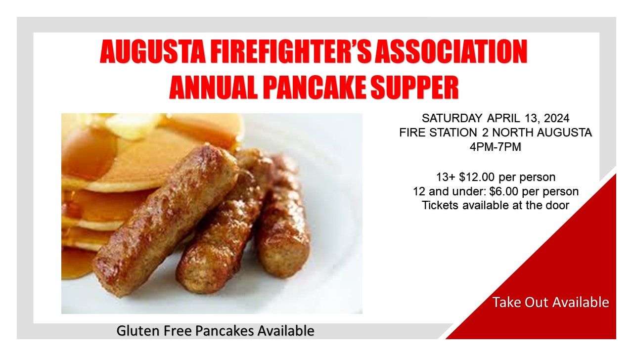 Augusta Firefighters Association Pancake Supper @ Fire Station 2 - North Augusta | Ontario | Canada