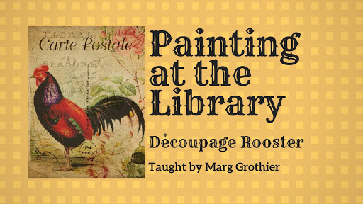 Painting at the Library @ Augusta Township Public Library | Brockville | Ontario | Canada