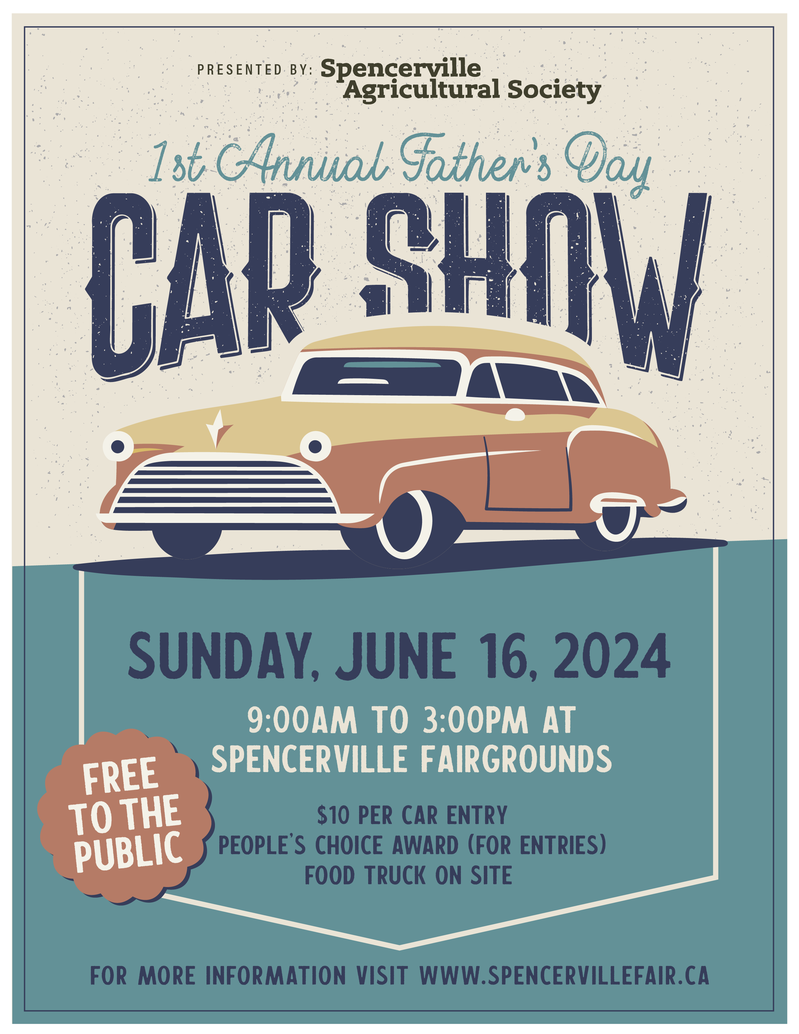 Father's Day Car Show @ Spencerville Fair Grounds | Spencerville | Ontario | Canada