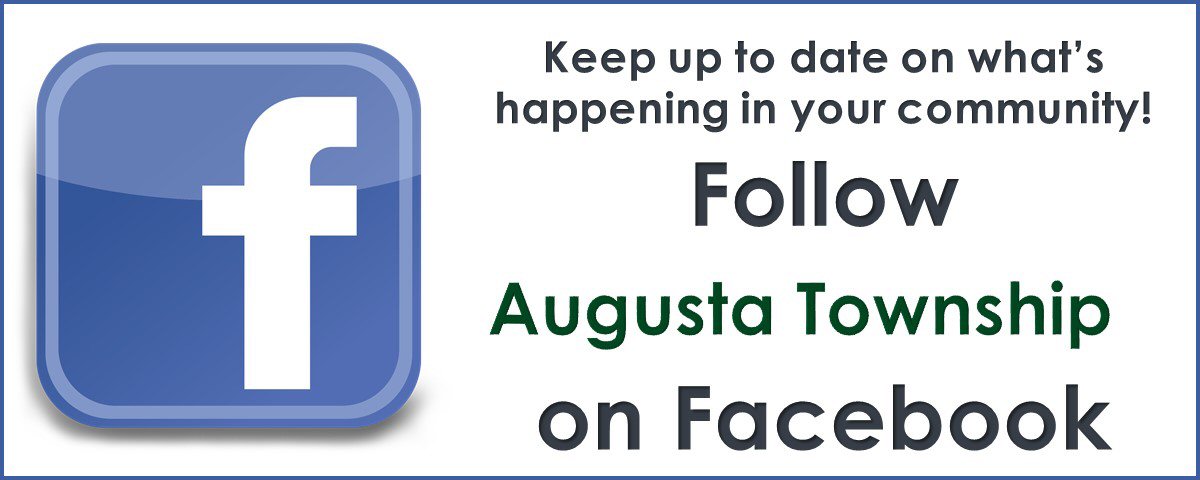 follow Augusta Township on Facebook