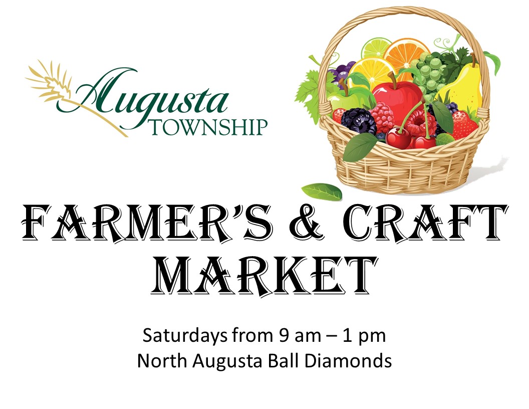 Farmer's & Craft Market Opens for the Season @ North Augusta Ball Diamond