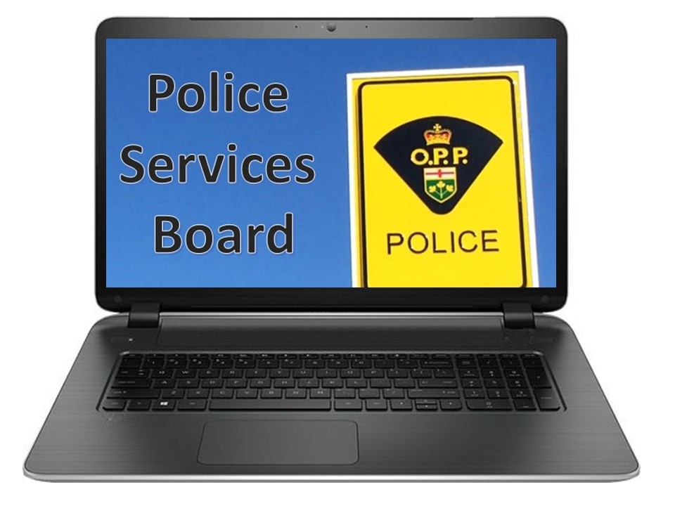 police services board virtual meeting logo