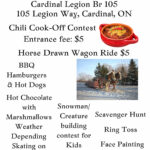 Family Fun Day at Cardinal Legion, February 20, 2023 flyer