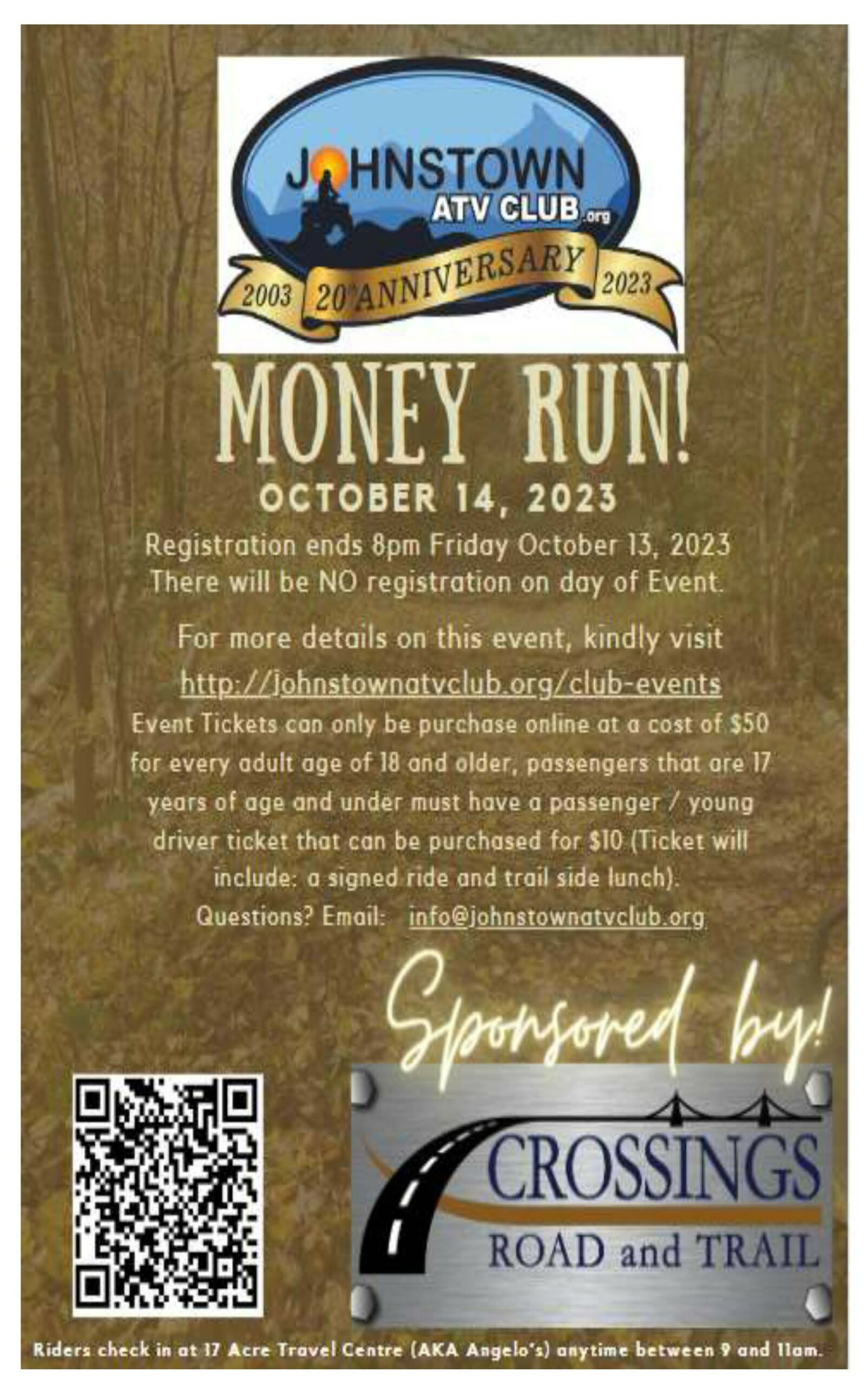 Johnstown ATV Club Money Run @ 17 Acre Travel Centre | Spencerville | Ontario | Canada