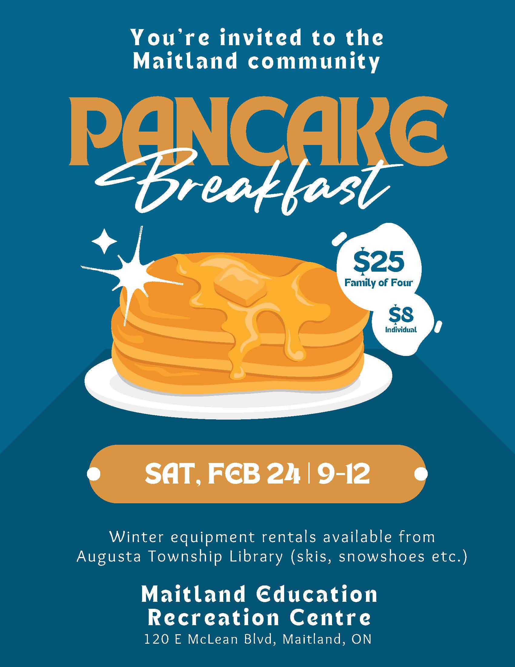 MERC Pancake Breakfast @ Maitland Education and Recreation Centre | Brockville | Ontario | Canada