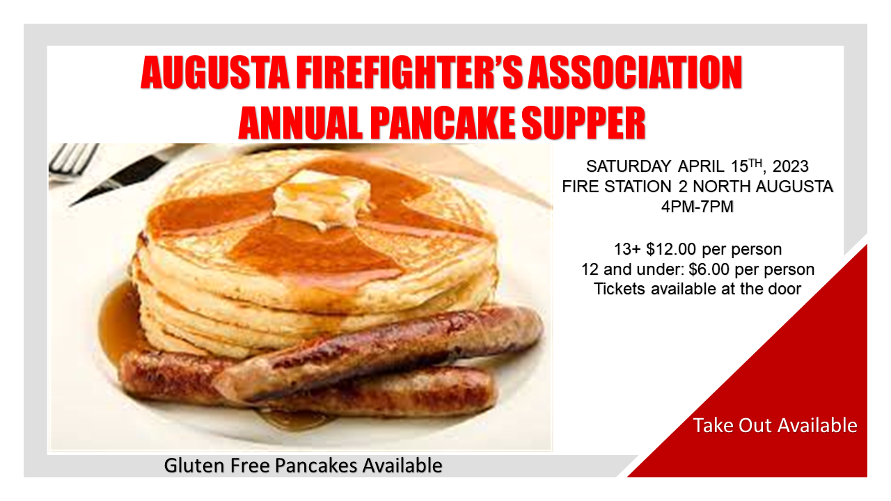 Augusta Firefighter's Assoc. Pancake Supper @ Fire Station 2 - North Augusta | North Augusta | Ontario | Canada