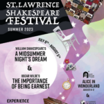 st. lawrence shakespeare festival 2023 poster