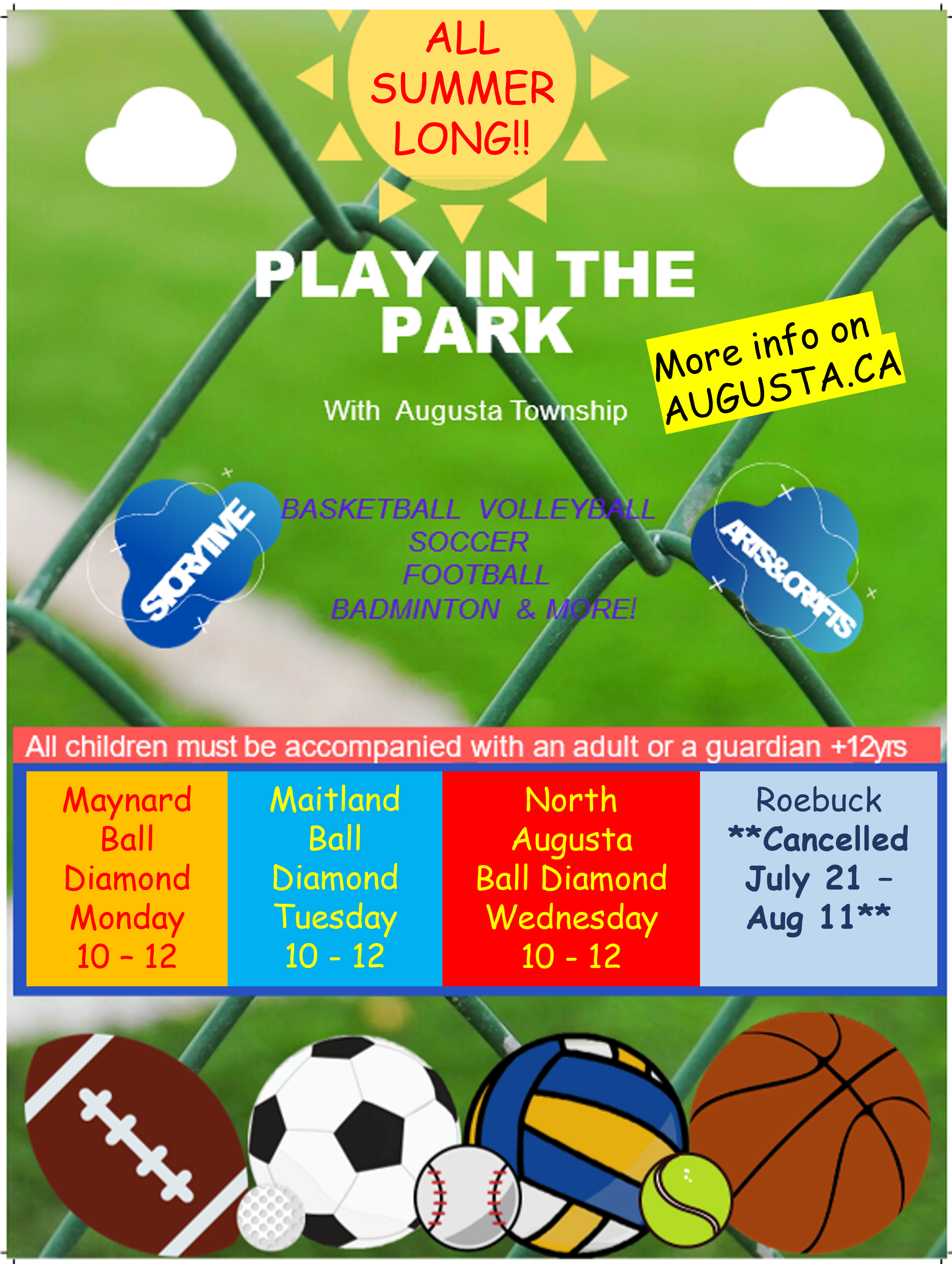 play in the park poster