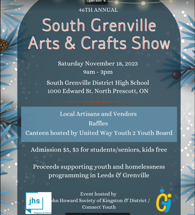 Arts & Crafts Show @ South Grenville District High School | Prescott | Ontario | Canada