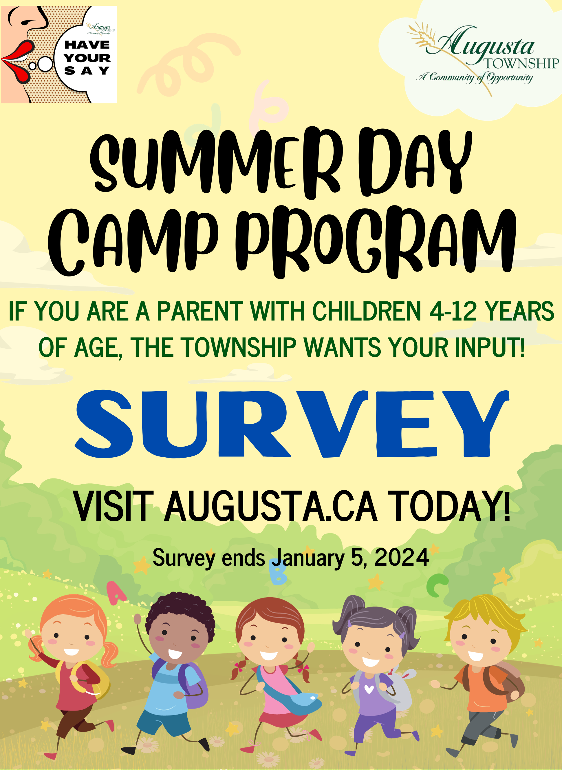 Summer Day Camp Program Survey