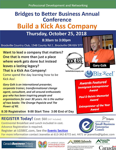 Bridges to Better Business Annual Conference @ Brockville Country Club | Brockville | Ontario | Canada