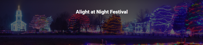 Alight the Night at Upper Canada Village Starts (ends January 6)