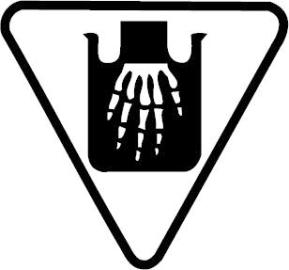 corrosive label logo