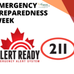 emergency preparedness week alert ready & 211 logos