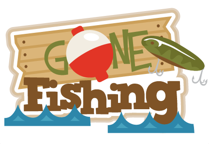 gone fishing logo