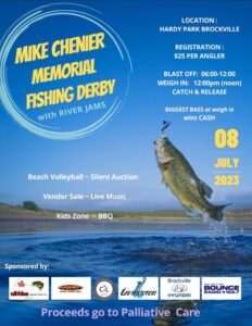 Mike Chenier Memorial Fishing Derby @ Hardy Park, Brockville