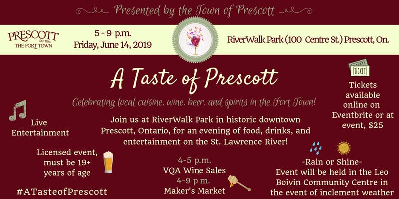 A Taste of Prescott @ RiverWalk Park | Prescott | Ontario | Canada