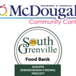 McDougall Insurance and South Grenville Food Bank logos