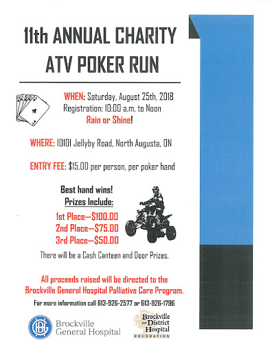 Charity ATV Poker Run @ North Augusta | Ontario | Canada